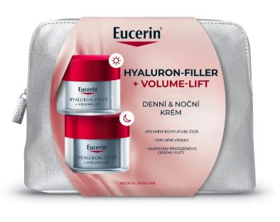 Eucerin HYALURON-FILLER+VOLUME-LIFT denní & noční krém Vánoce 2024