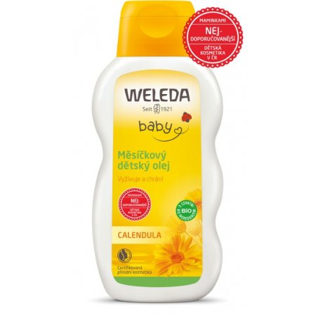 Weleda Měsíčkový dětský olej 200 ml