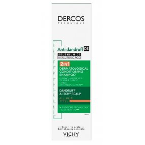 VICHY DERCOS 2v1 Šampon a kondicionér proti lupům 200ml